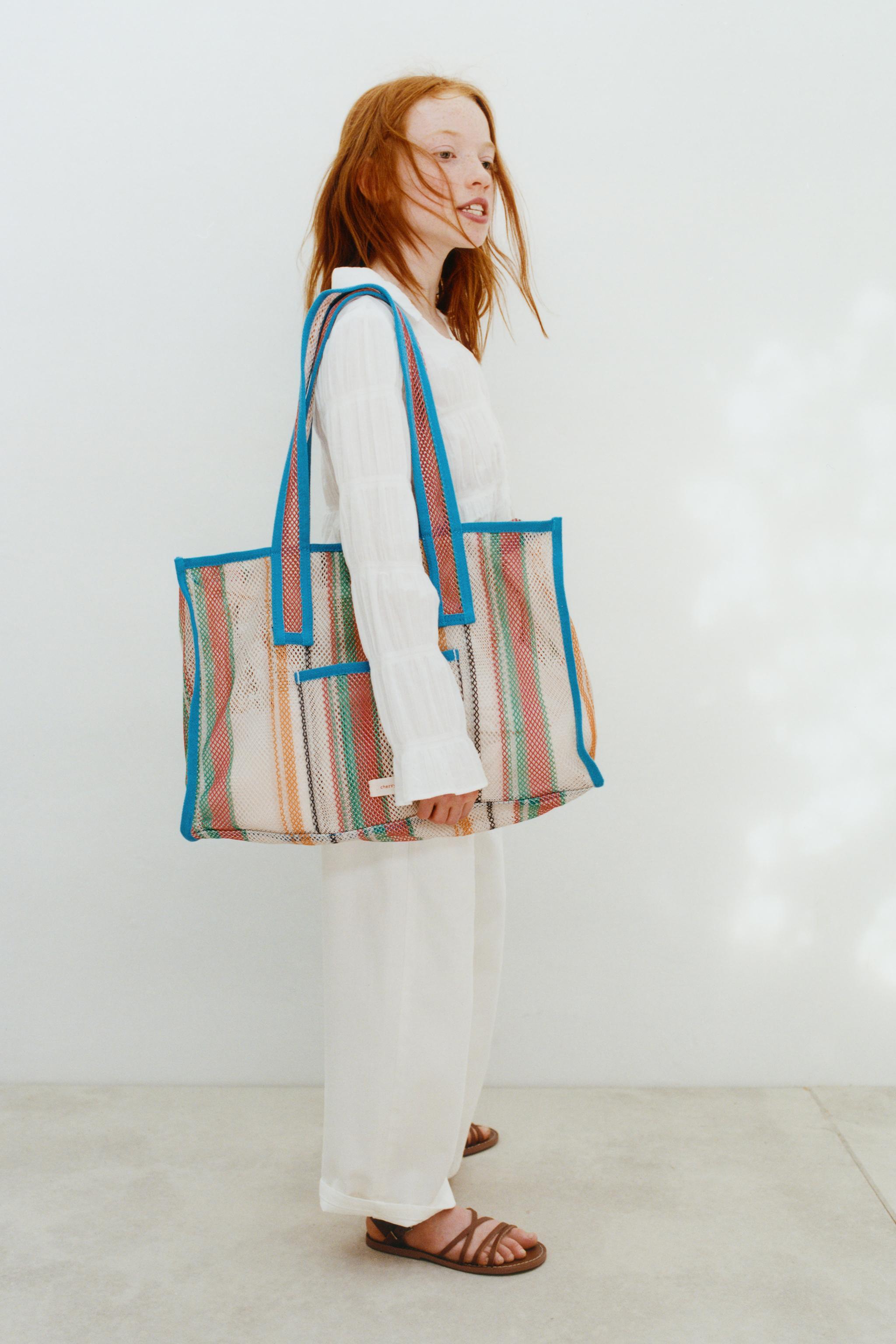 MESH SHOPPER BAG